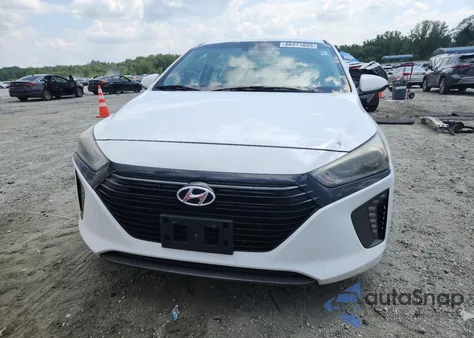 2017 Hyundai Ioniq Sel из США, поврежденный, VIN KMHC75LC8HU040869